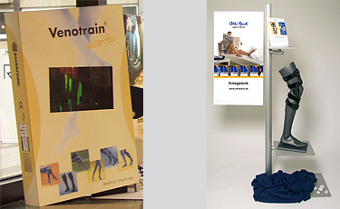 Displays, Infosysteme, Fassaden, Messebau, Leitsysteme, Lichtwerbung